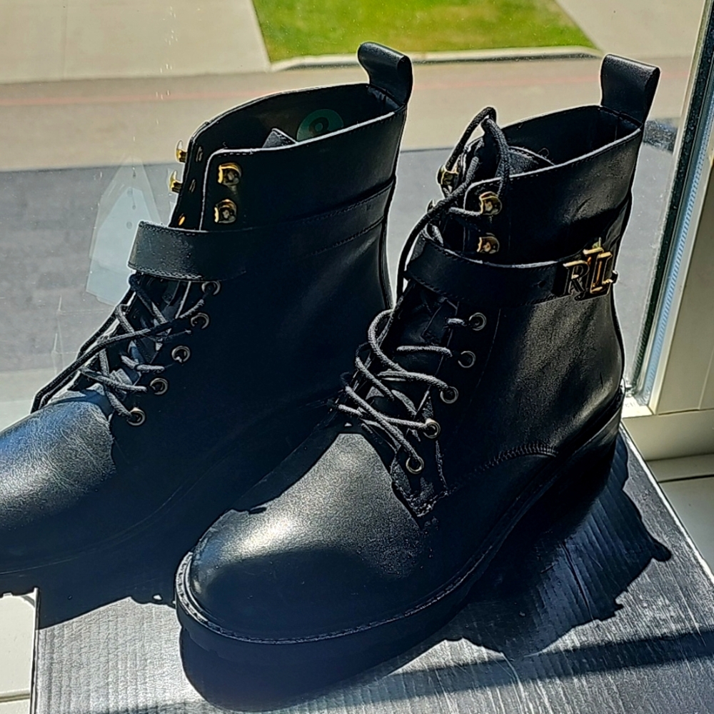 Laren by Ralph Lauren, Black boot
